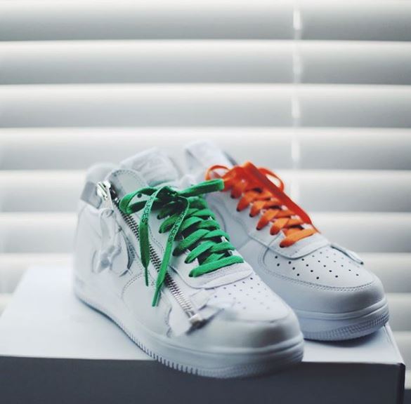 Off White Inspired Rope Lace AF1 -  Israel