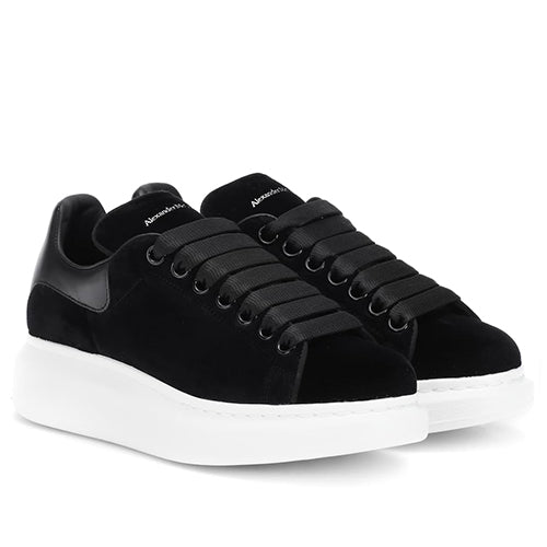 McQueen Laces Womens Black