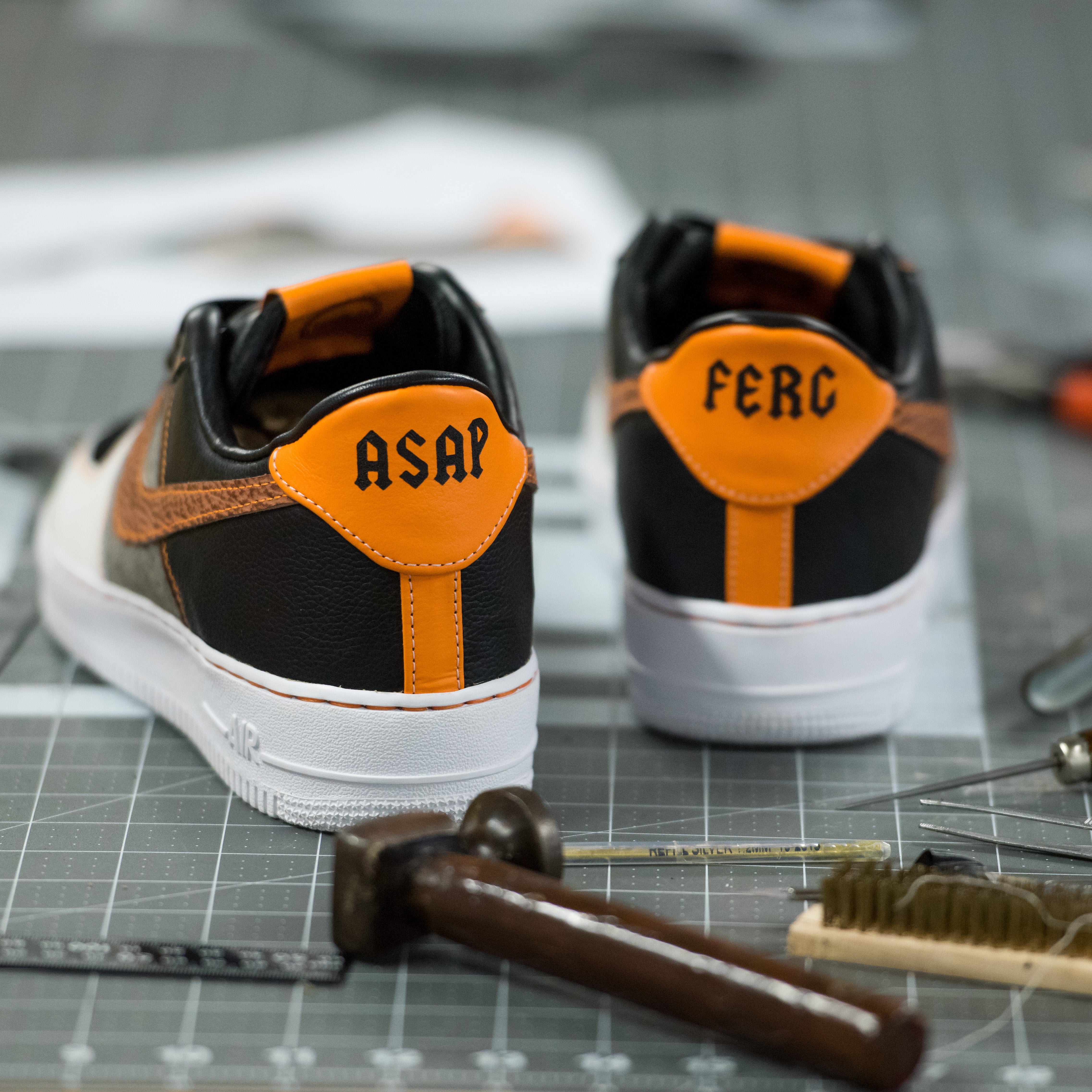 BespokeIND Nike Air Force 1 for French Montana