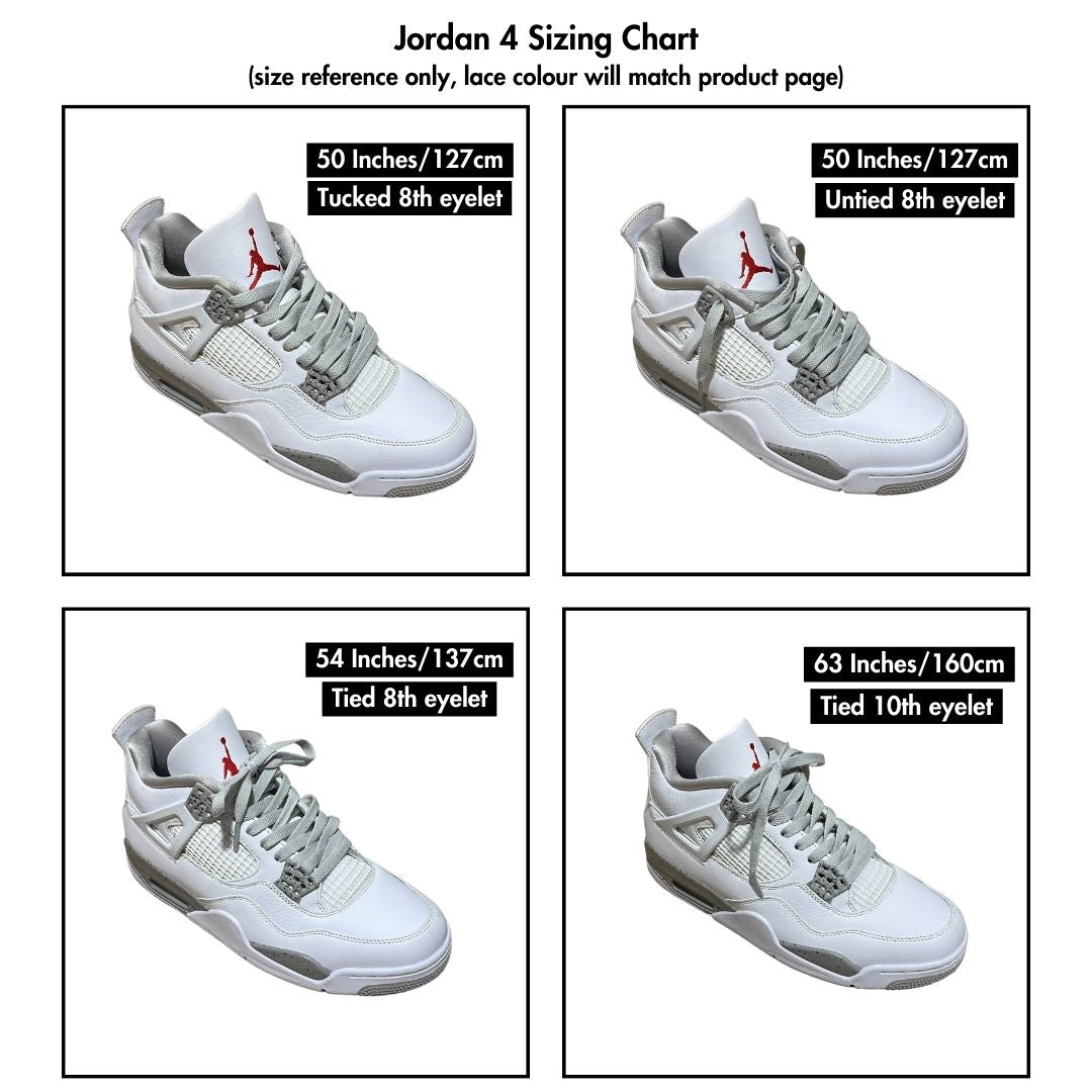 Air jordan outlet 4 lacing