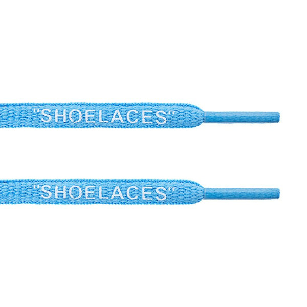 Nike blue hot sale shoelaces