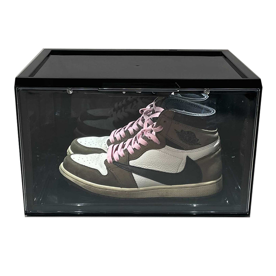 EOFY Sale // LED Light Up Sneaker Display Cases - Black
